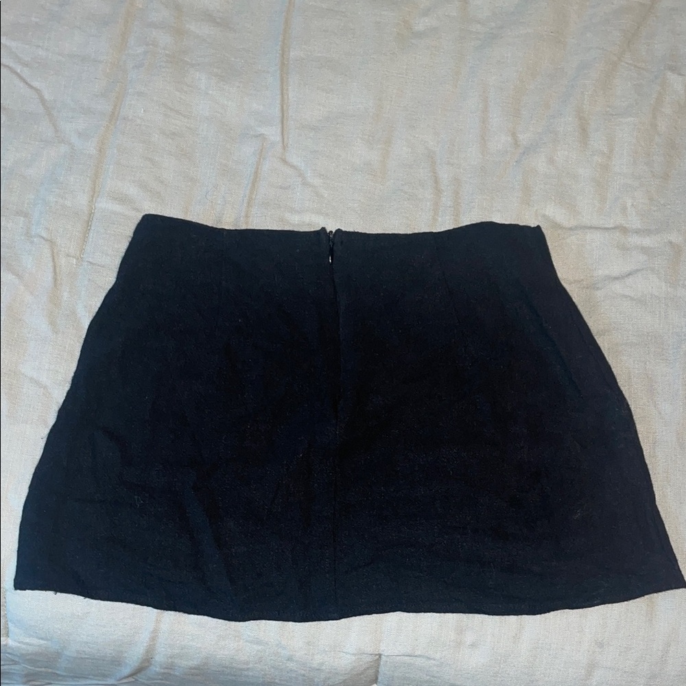 Princess Polly Elegant Black Mini Skirt - Picture 3 of 4